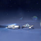 Set anillo de pareja Astronauta