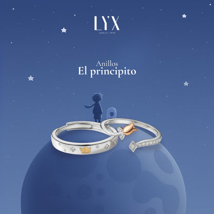 Set anillos de pareja Principito