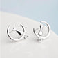Aretes Gato en Luna