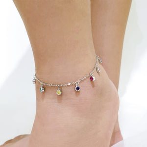 Tobillera Multicolor