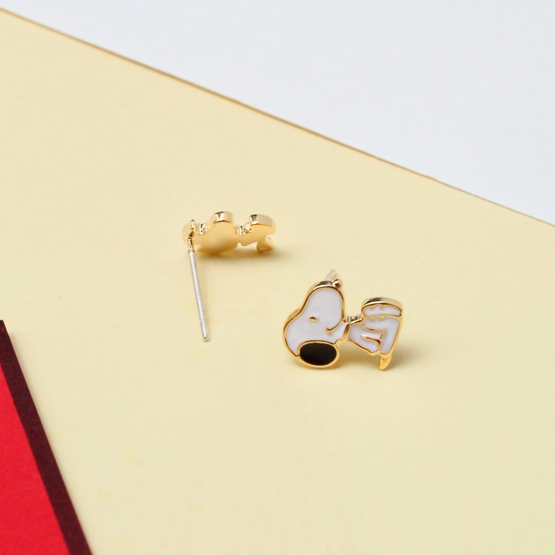 Set de aretes Peanuts