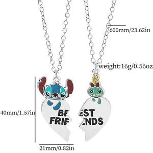 Set Collares Amistad - Stitch
