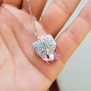 Collar Hello Kitty Brillante