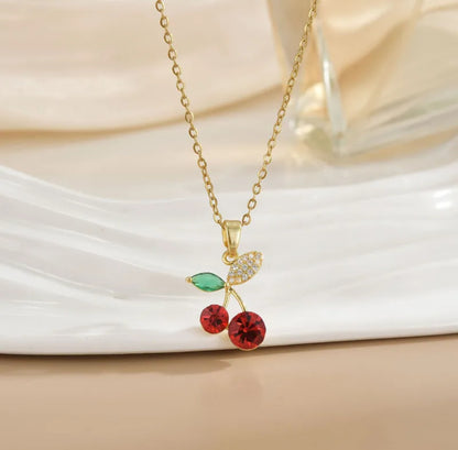 Collar Cerezas