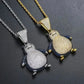 Collar Snorlax Brillante