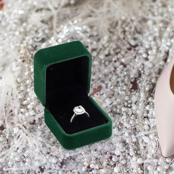Cajita anillo cuadrada v🌿