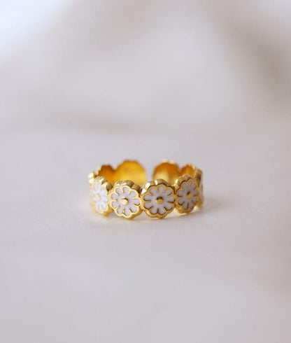 Anillo Margarita Dorado