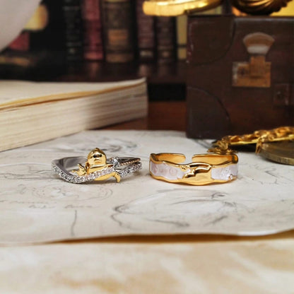 Anillos de pareja Escarbato