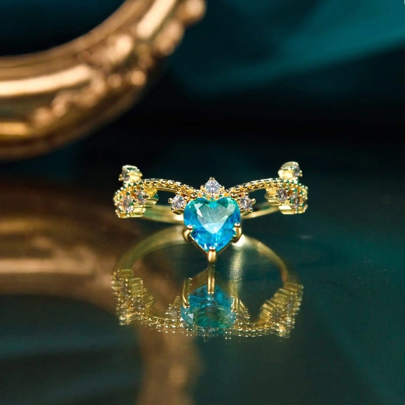Anillo Jasmine 🩵