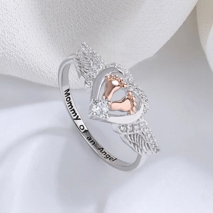 Anillo Mommy of an Angel