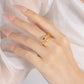 Anillo Serpiente Carmesí