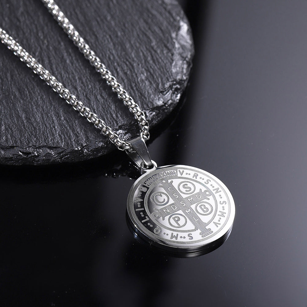 Medalla de San Benito (bajorelieve)