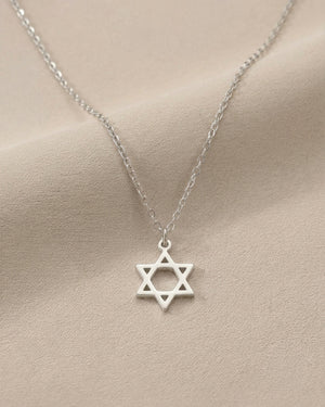 Collar estrella de David