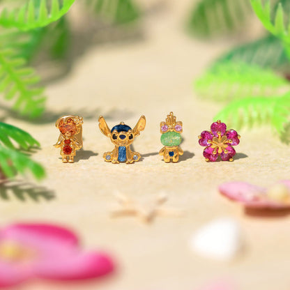 Aretes Lilo & Stitch